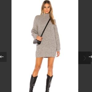 Tularosa Djuna Sweater Dress - Gray - Size XXS